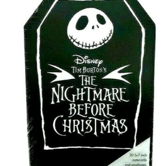 Disney Other - The Nightmare Before Christmas Card Box Set New